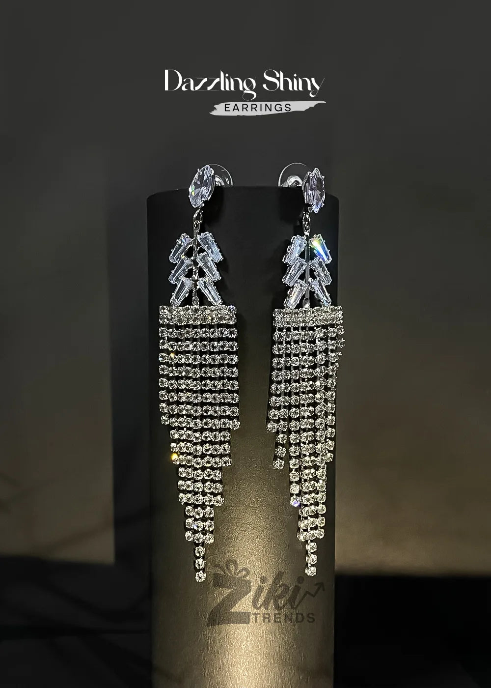 Dazzling Shiny Earrings