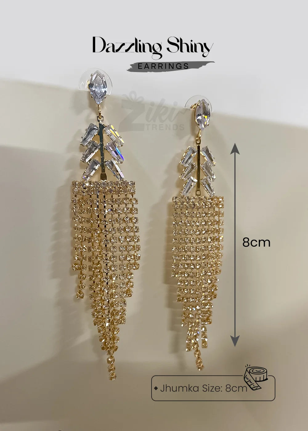 Dazzling Shiny Earrings