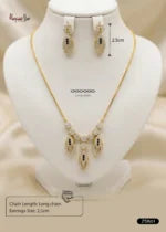 Marquise Noir Necklace Set