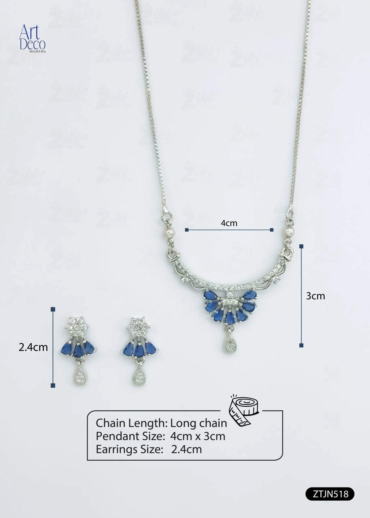 Art Deco Necklace Set