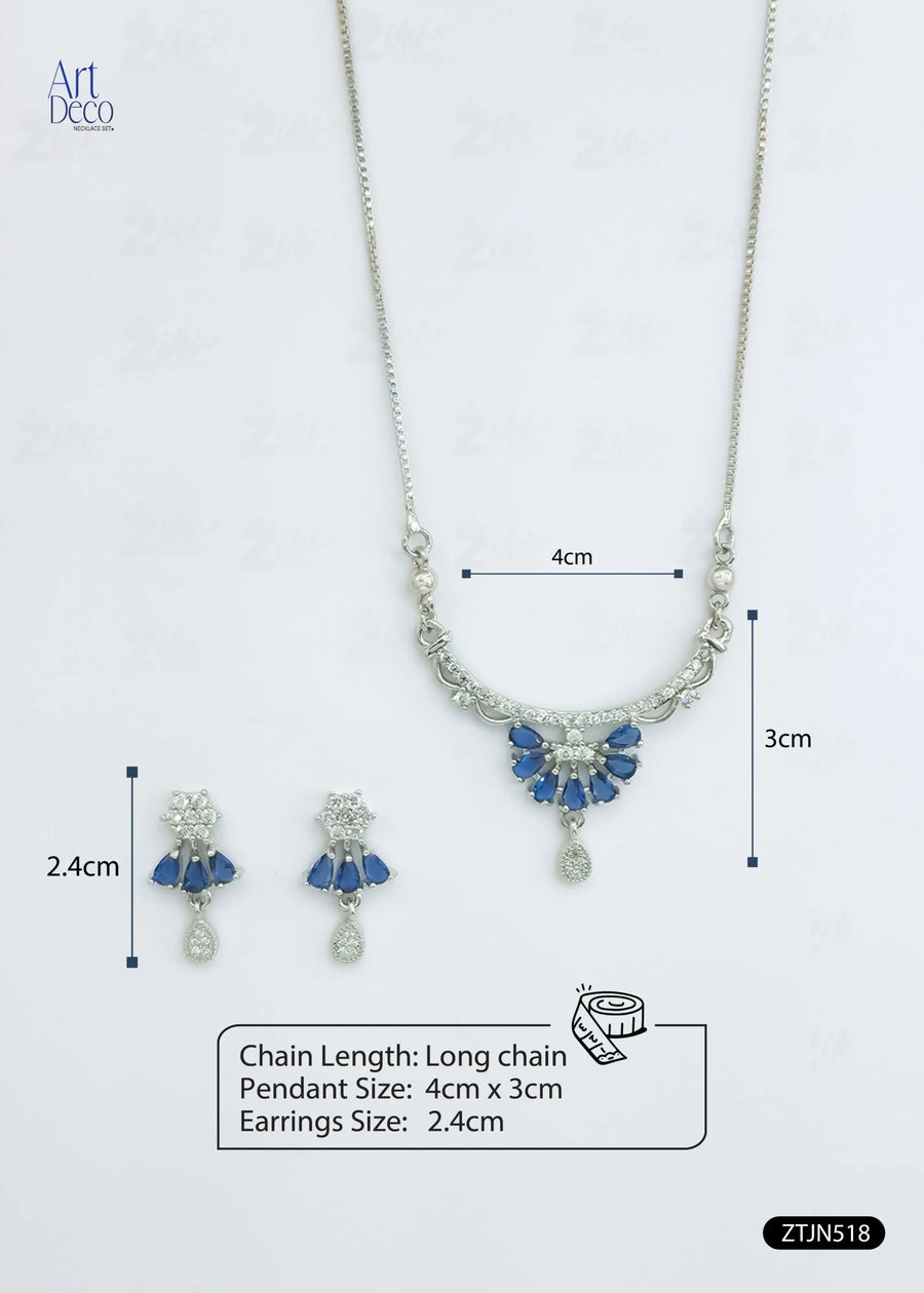 Art Deco Necklace Set