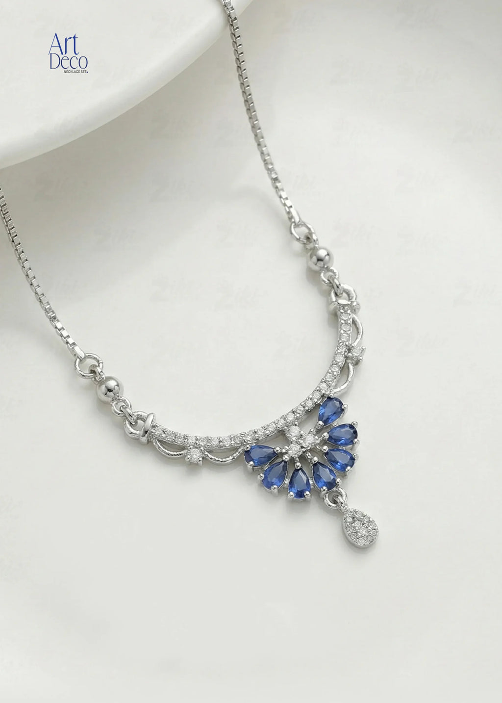 Art Deco Necklace Set
