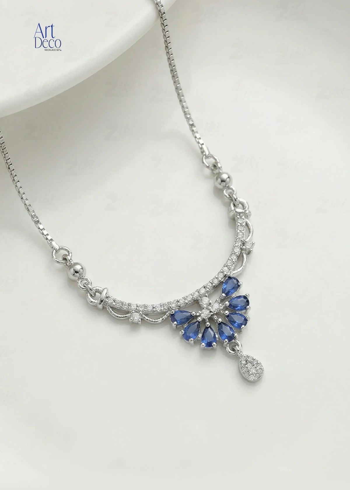 Art Deco Necklace Set